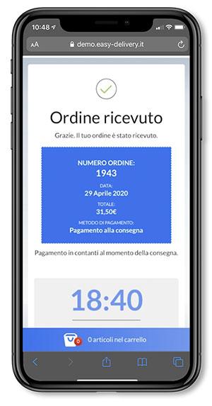 Realizzazione App per le consegne a domicilio