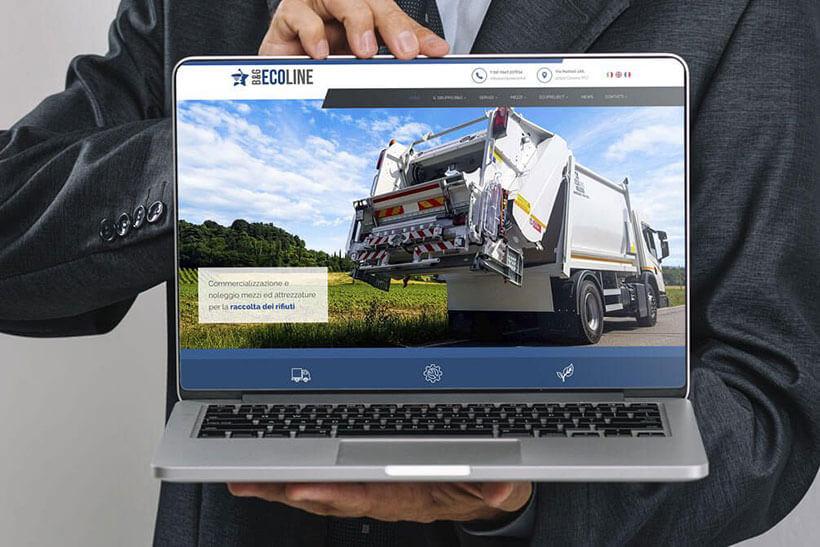 realizzazione sito web b&g ecoline