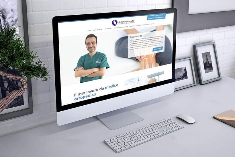 realizzazione sito web dott pezzella cervia ravenna