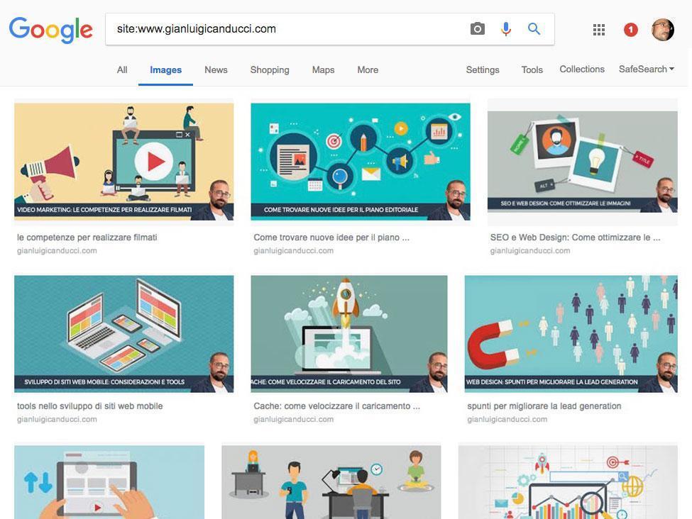 Ricerca Google Images