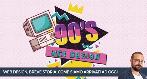 Breve storia del Web Design: Come siamo arrivati ad oggi