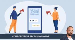 Come gestire le recensioni online