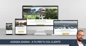 Realizzazione di un sito web su misura: Agenzia Immobiliare Zadina risponde